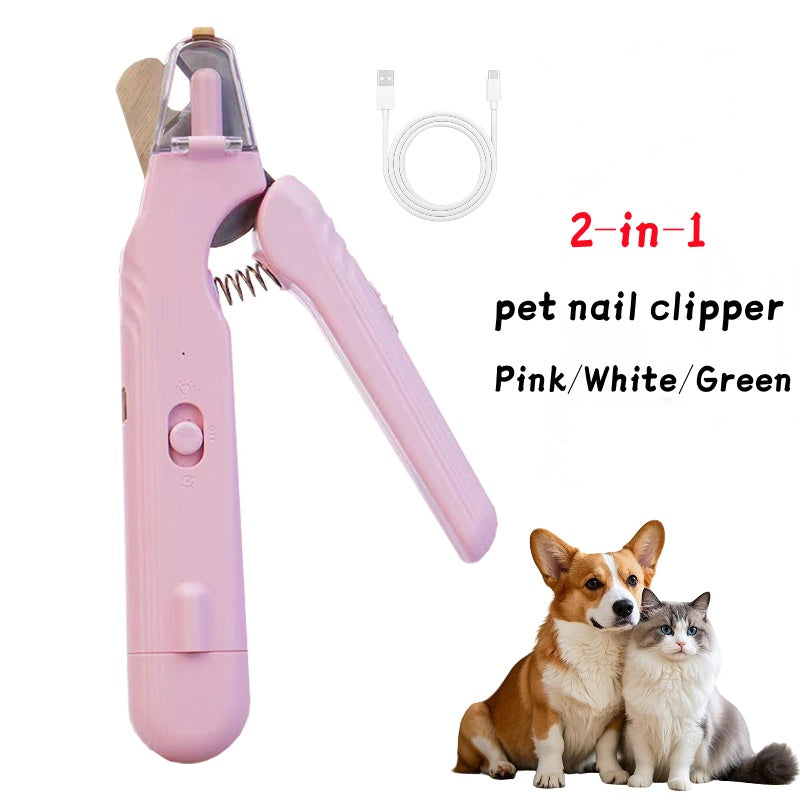 LED Safe Pet Nail Clipper