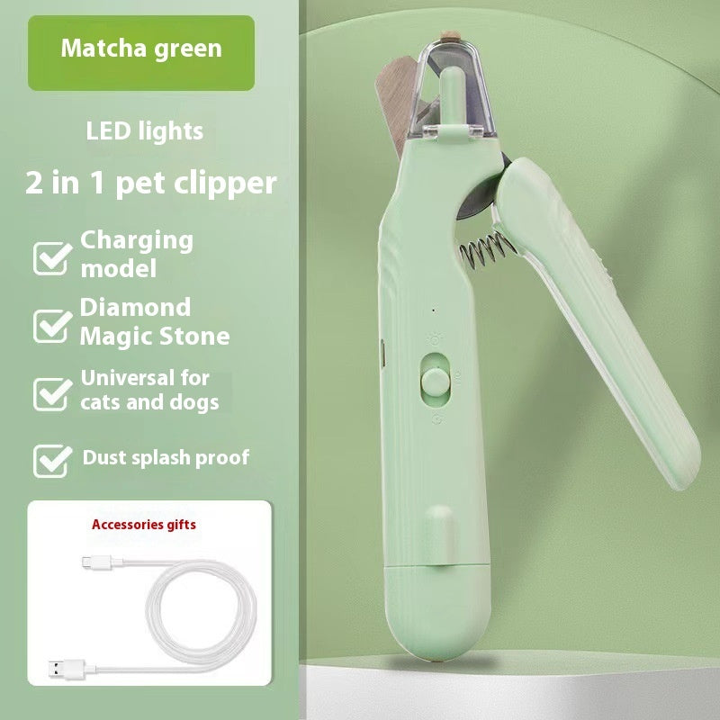 LED Safe Pet Nail Clipper