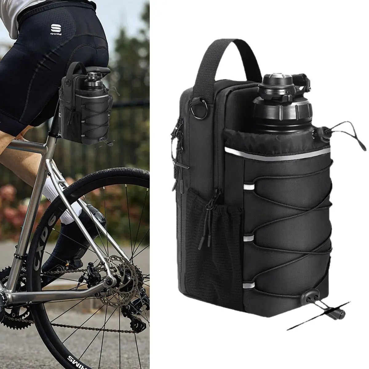 MagFit Gym Bottle Sling Bag