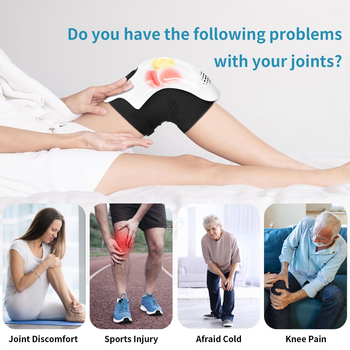 Infrared Heated Knee Massager